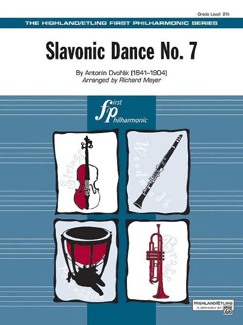 Slavonic Dance No.7 (Full Orchestra - Score and Parts)