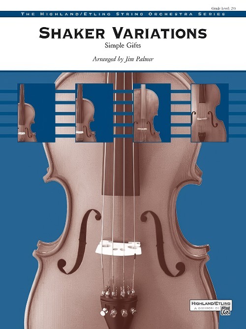 Shaker Variations (Simple Gifts) (String Orchestra - Score and Parts)