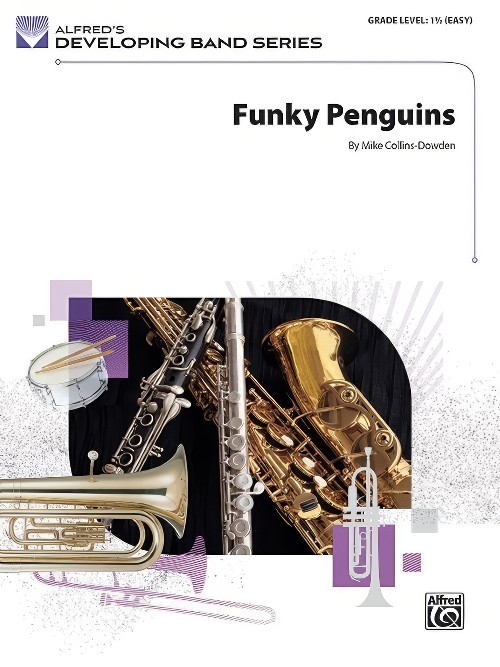 Funky Penguins (Concert Band - Score and Parts)