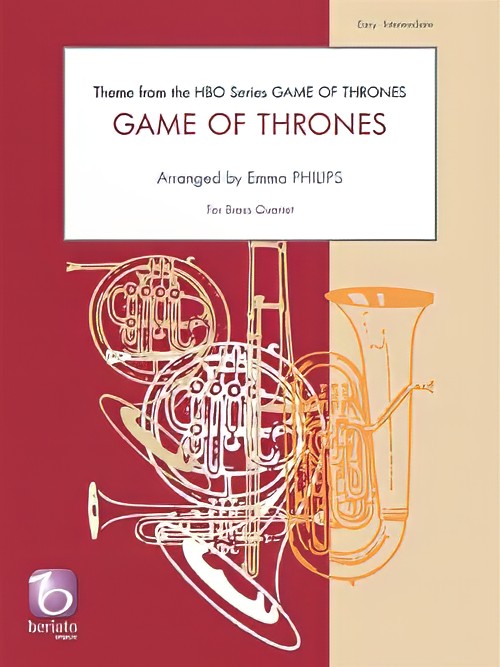 Game of Thrones (Brass Quartet - Score and Parts)