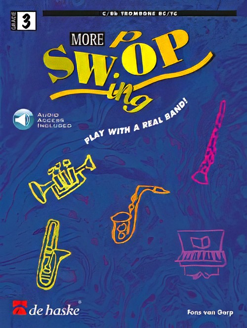 More Swing Pop (Trombone Book with Online Audio)