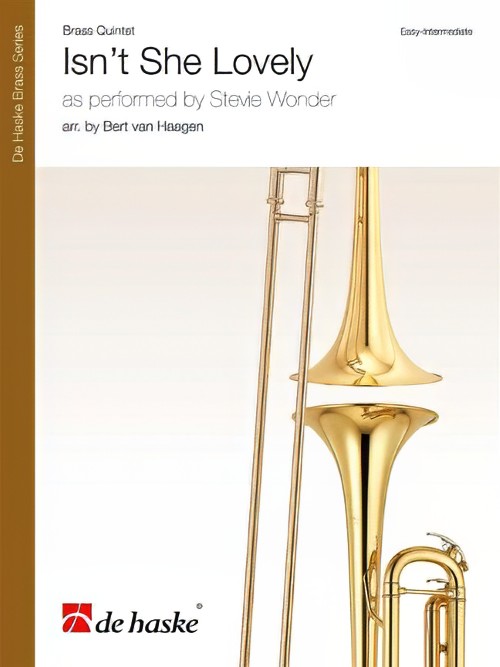 Isn't She Lovely (Brass Quintet - Score and Parts)