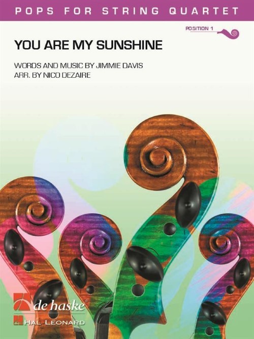 You Are My Sunshine (String Quartet - Score and Parts)