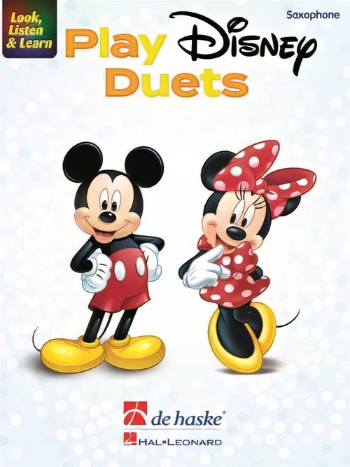 Play Disney Duets (Equal Pitched Saxophone Duet - Playing Score)