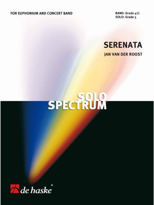 Serenata (Euphonium Solo with Concert Band - Score and Parts)