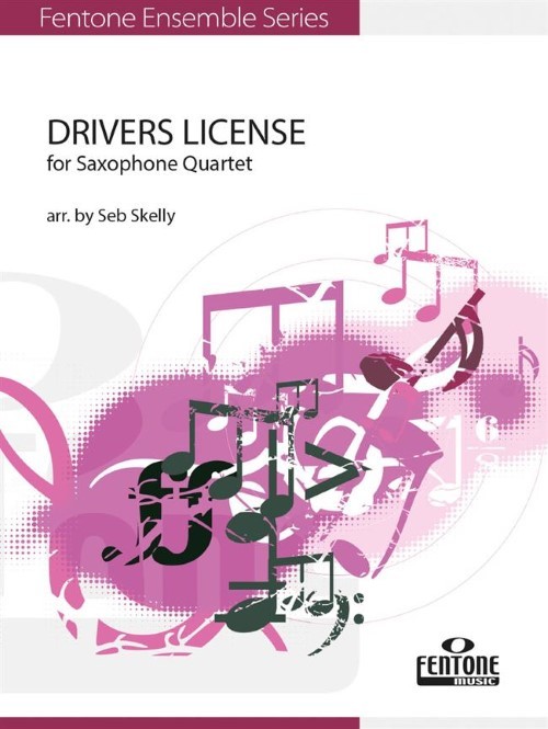 Drivers License (AATB Saxophone Quartet - Score and Parts)