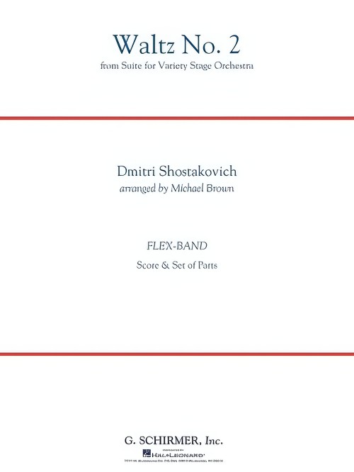 Waltz No.2 (from Suite for Variety Stage Orchestra) (Flexible Ensemble - Score and Parts)