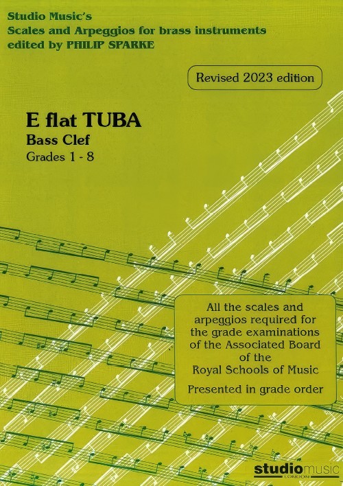 Scales and Arpeggios for Brass Instruments (Eb Tuba Bass Clef)