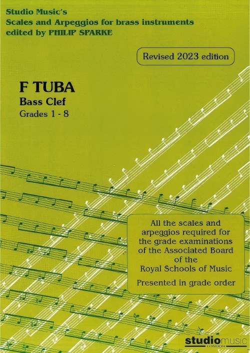 Scales and Arpeggios for Brass Instruments (F Tuba Bass Clef)