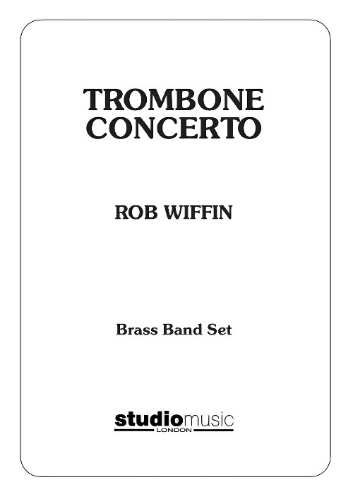 Trombone Concerto (Trombone Solo with Brass Band - Score only)