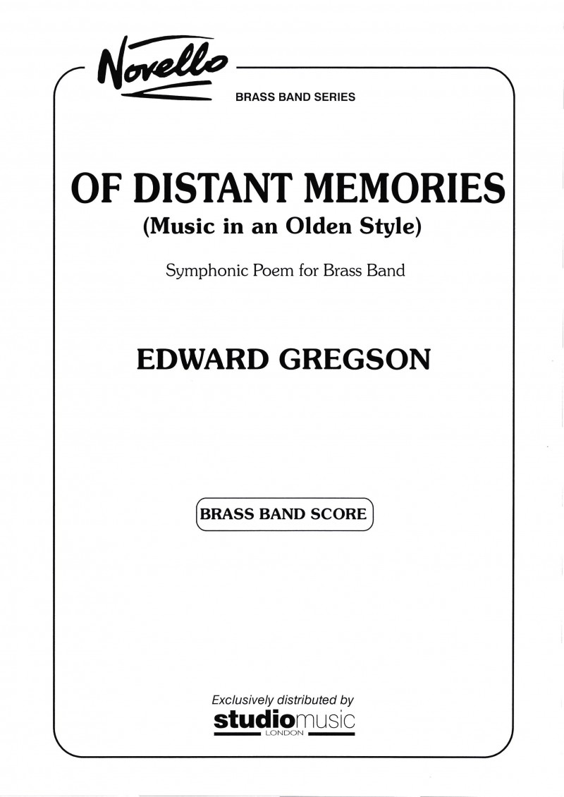 Of Distant Memories (Music in an Olden Style) (Brass Band - Score only)
