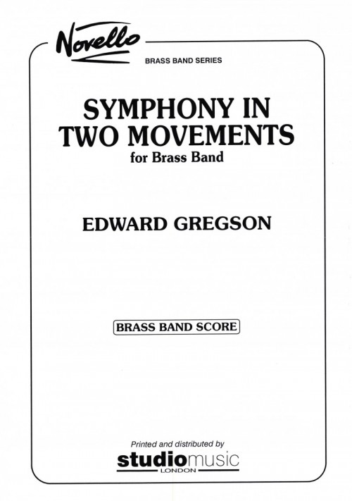 Symphony in Two Movements (Brass Band - Score only)