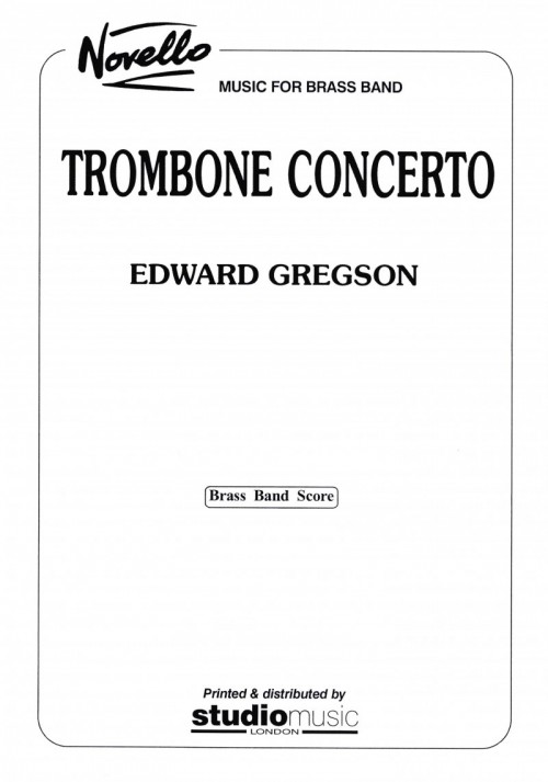 Trombone Concerto (Trombone Solo with Brass Band - Score only)