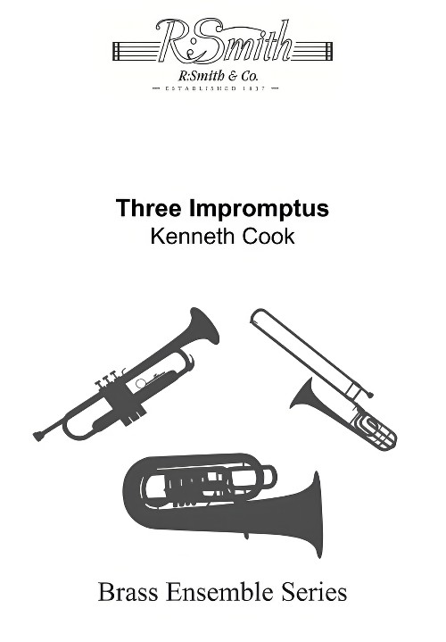 Three Impromptus (Brass Quartet - Score and Parts)