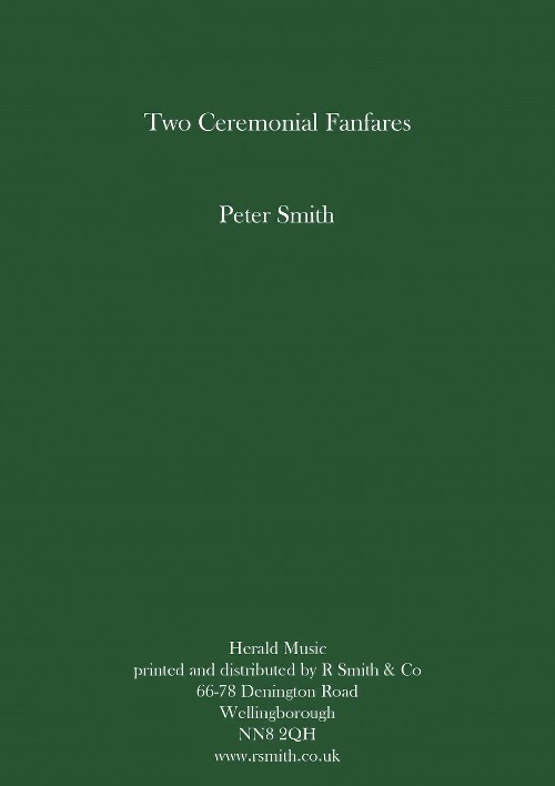 Two Ceremonial Fanfares (Brass Sextet)