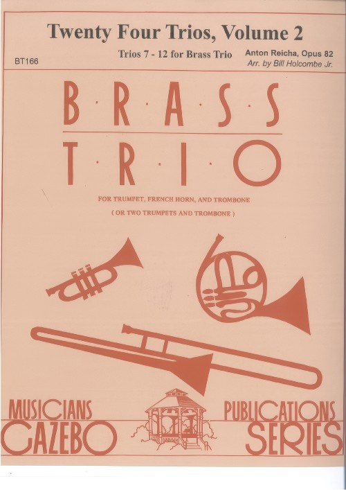 Twenty Four Trios Volume 2 (No. 7-12) Op. 82 (Brass Trio)