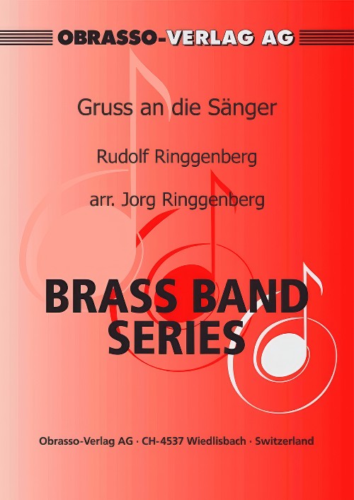 Gruss an die Sänger (Brass Band - Score and Parts)