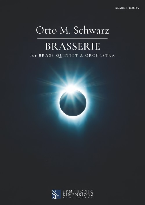 Brasserie (Brass Quintet with Full Orchestra - Score and Parts)