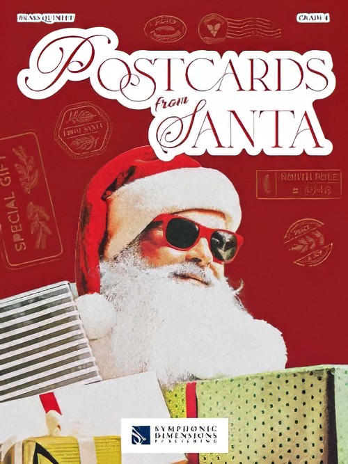Postcards from Santa (Brass Quintet - Score and Parts)