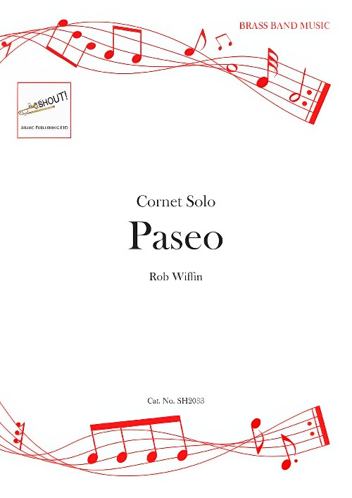 Paseo (Cornet Solo with Brass Band - Score and Parts)