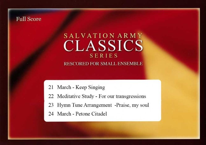 Salvation Army Classic 21-24 (Flexible Brass Band - Score and Parts)