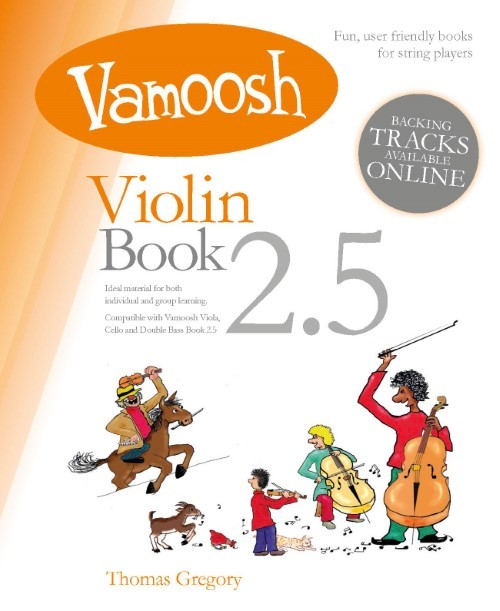 Vamoosh Violin Book 2.5 (Violin Book with Online Audio Accompaniment)
