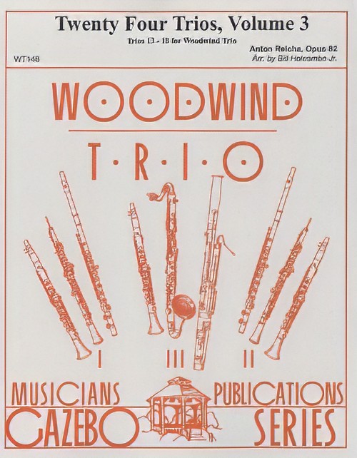 Twenty Four Trios, Volume 3 (Flexible Woodwind Trio - Score and Parts)