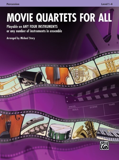 Movie Quartets for All (Percussion)