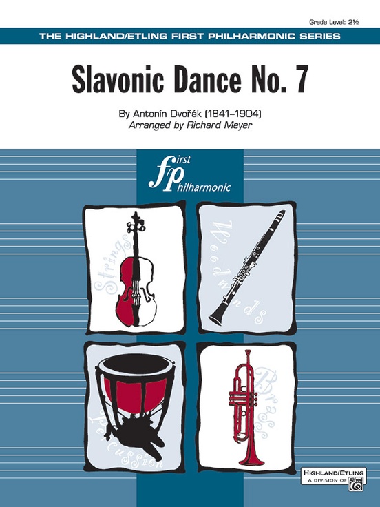 Slavonic Dance No.7 (Full Orchestra - Score and Parts)