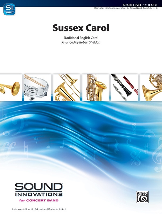 Sussex Carol (Concert Band - Score and Parts)