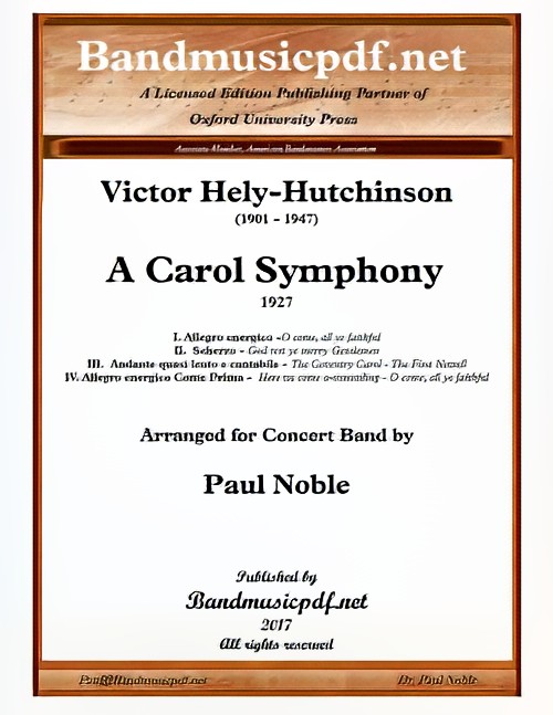 A Carol Symphony (Concert Band - Score and Parts)