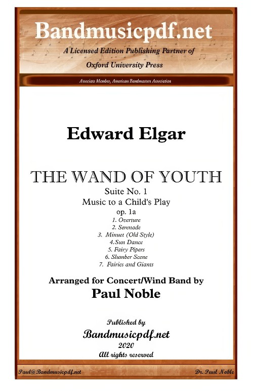 The Wand of Youth, Suite No.1 (Complete) (Concert Band - Score and Parts)