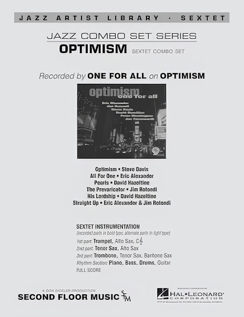 Optimism (Jazz Combo - Score and Parts)