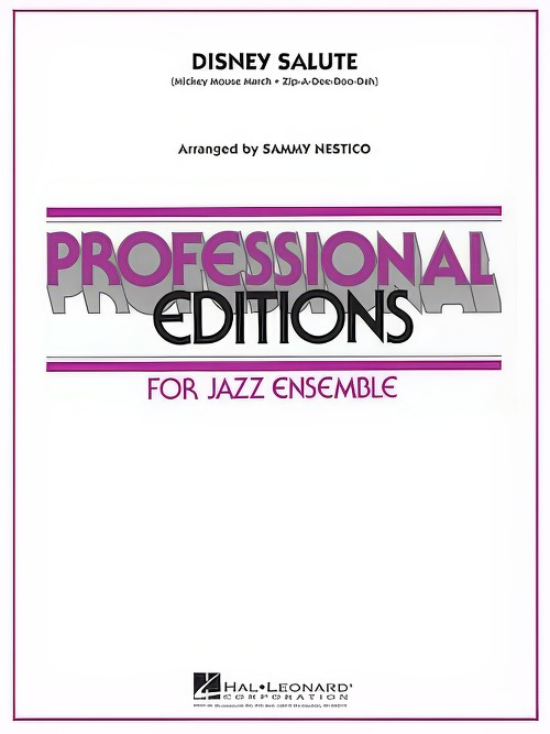 Disney Salute (Jazz Ensemble - Score and Parts)