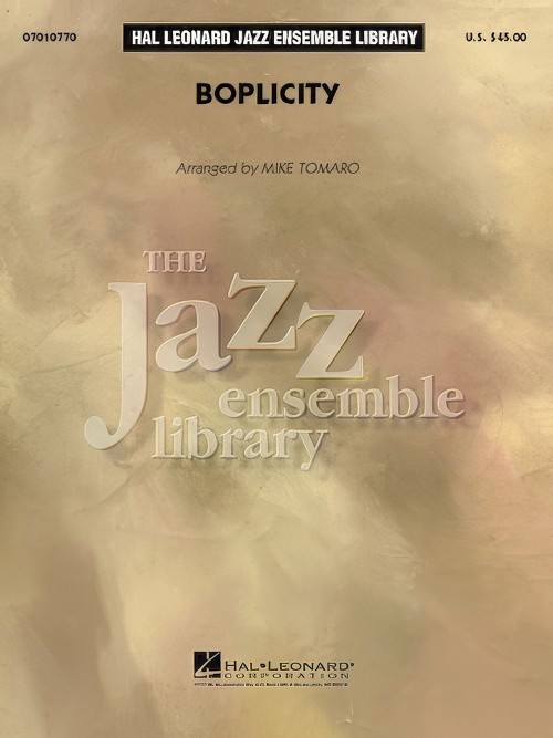 Boplicity (Jazz Ensemble - Score and Parts)