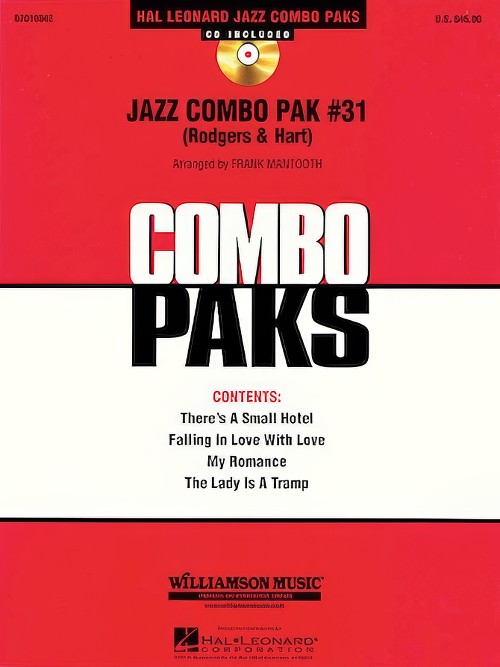 Jazz Combo Pak No.31 (Rodgers and Hart) (Jazz Combo - Score and Parts)
