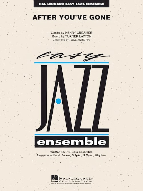 After You've Gone (Jazz Ensemble - Score and Parts)