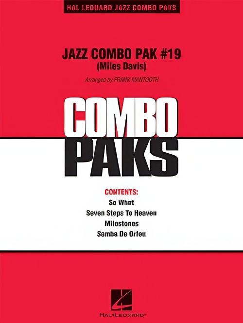 Jazz Combo Pak No.19 (Miles Davis) (Jazz Combo - Score and Parts)