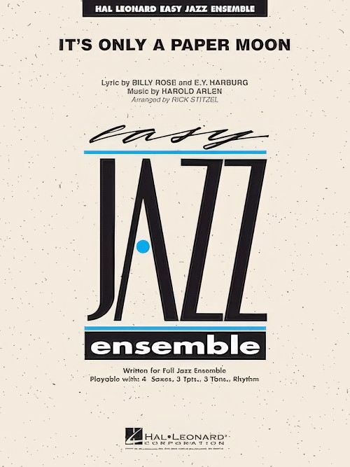 It's Only a Paper Moon (Jazz Ensemble - Score and Parts)