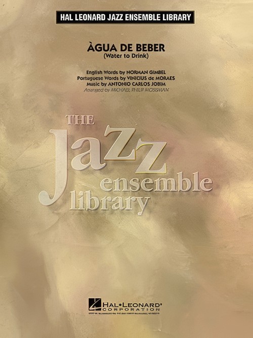 Agua de Beber (Water to Drink) (Jazz Ensemble - Score and Parts)