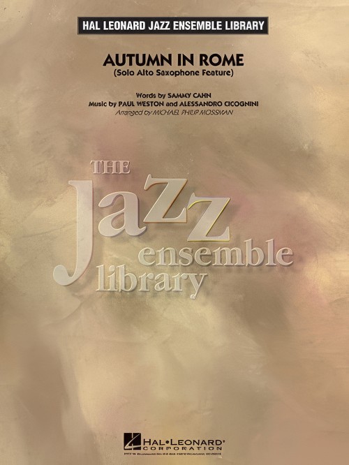 Autumn in Rome (Jazz Ensemble - Score and Parts)