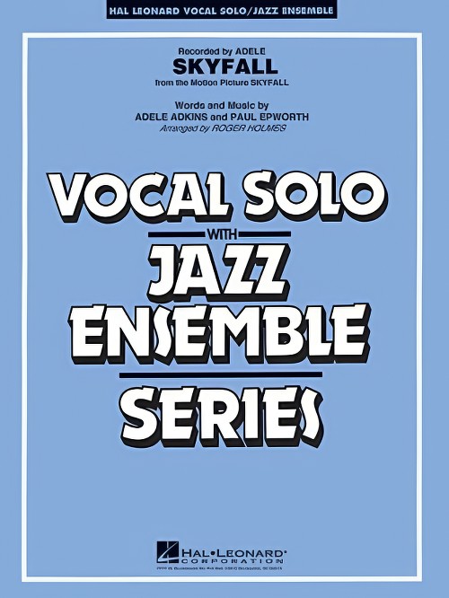 Skyfall (Vocal Solo with Jazz Ensemble - Score and Parts)