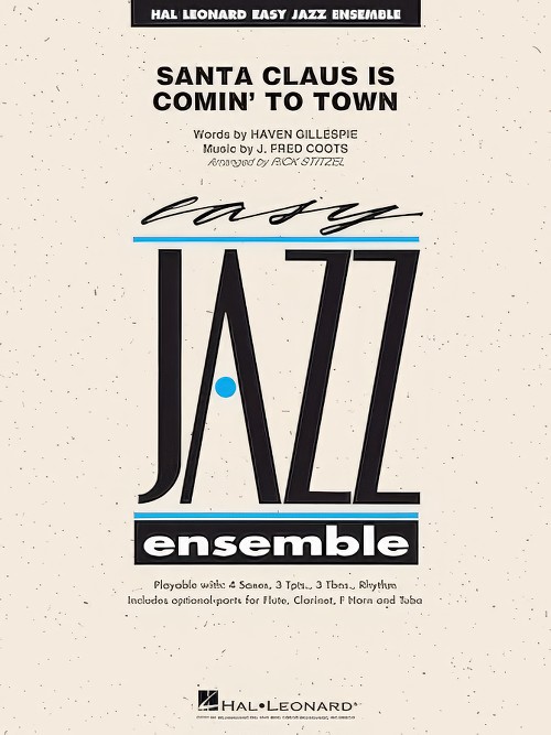 Santa Claus is Comin' to Town (Jazz Ensemble - Score and Parts)