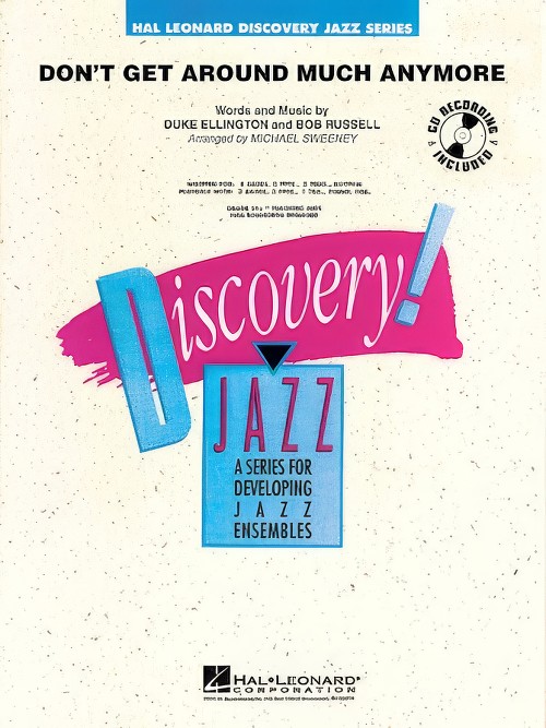 Don't Get Around Much Anymore (Jazz Ensemble - Score and Parts)