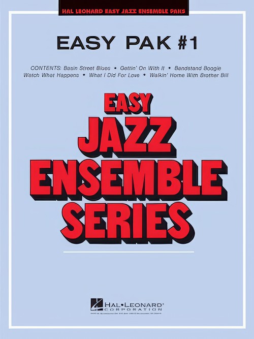 Easy Pak No.1 (Jazz Ensemble - Score and Parts)