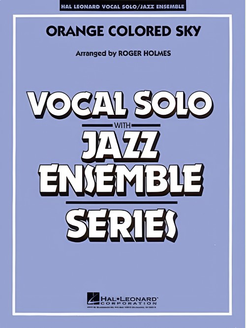Orange Colored Sky (Vocal Solo with Jazz Ensemble - Score and Parts)