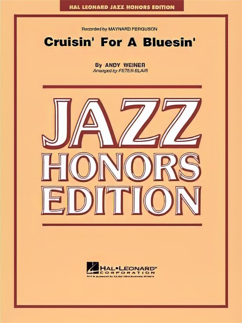 Cruisin' for a Bluesin' (Jazz Ensemble - Score and Parts)