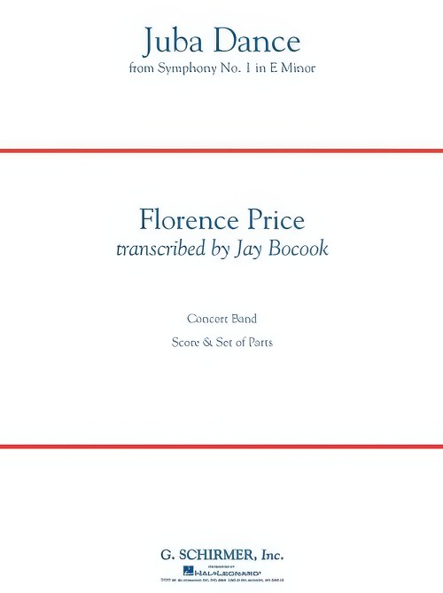 Juba Dance (from Symphony No.1 in E minor) (Concert Band - Score and Parts)