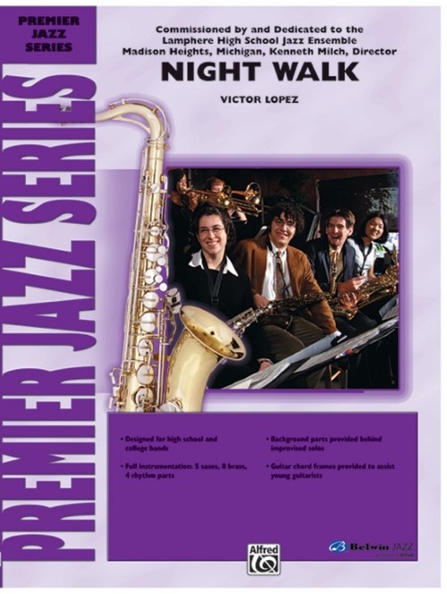 Night Walk (Jazz Ensemble - Score and Parts)