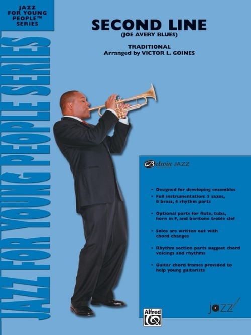 Second Line (Joe Avery Blues) (Jazz Ensemble - Score and Parts)